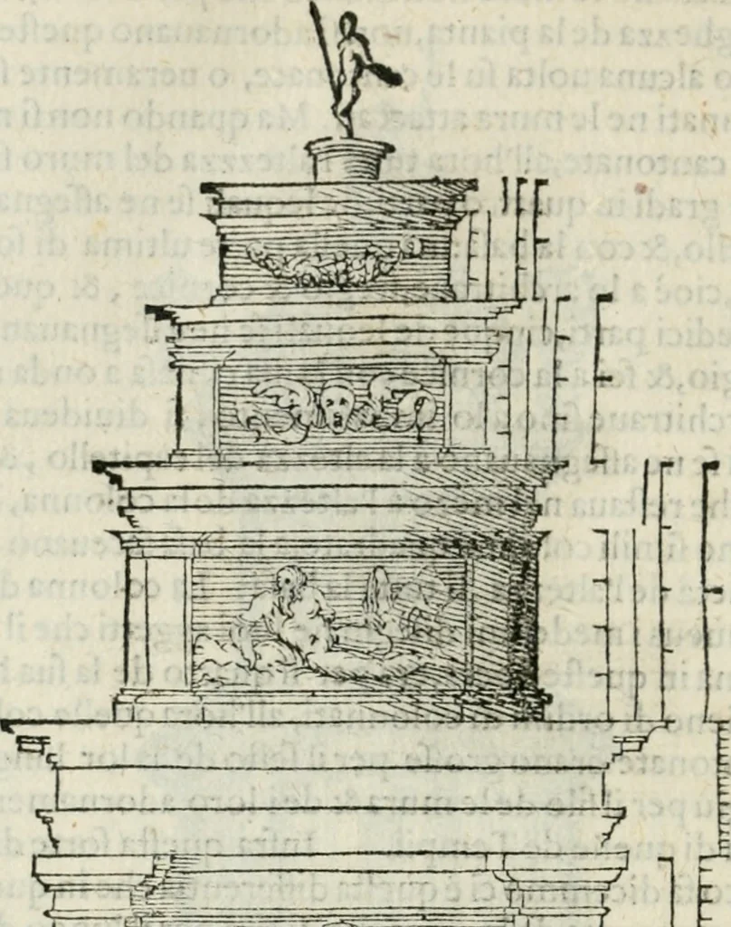 An illustration from L'architettvra, 1565, leaf 287