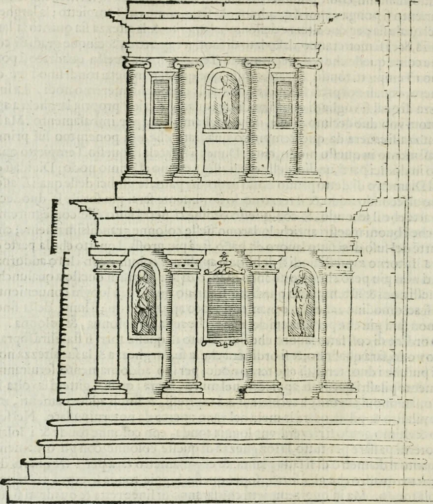 An illustration from L'architettvra, 1565, leaf 293