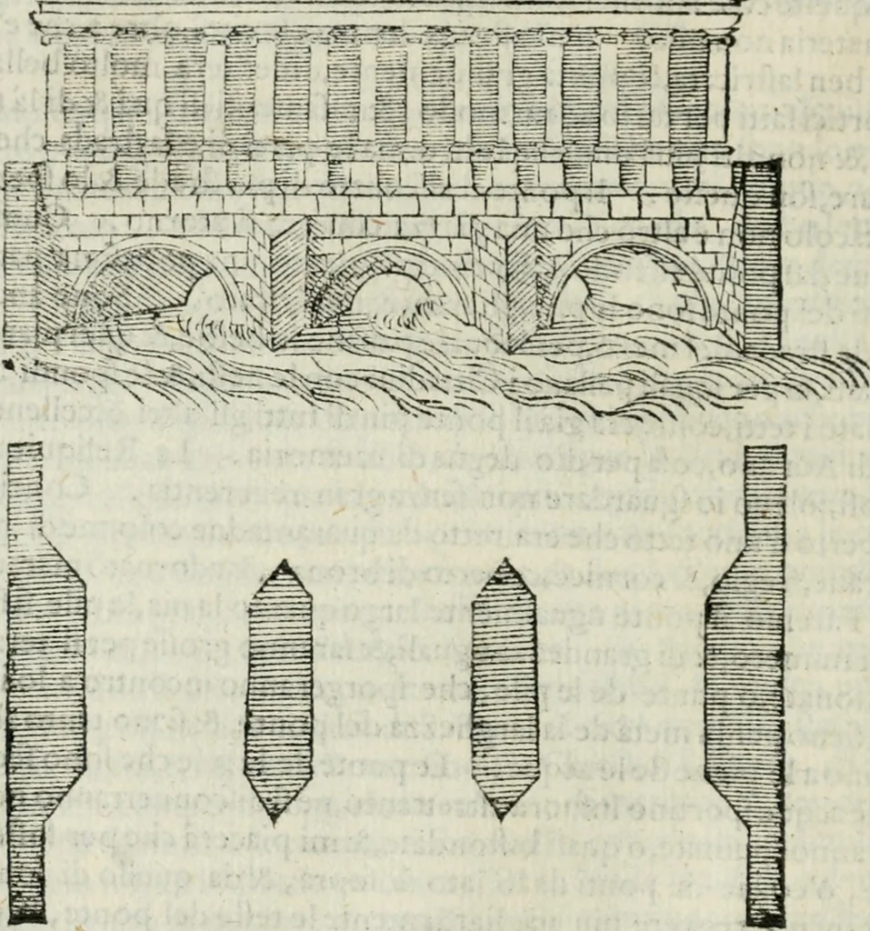 An illustration from L'architettvra, 1565, leaf 299