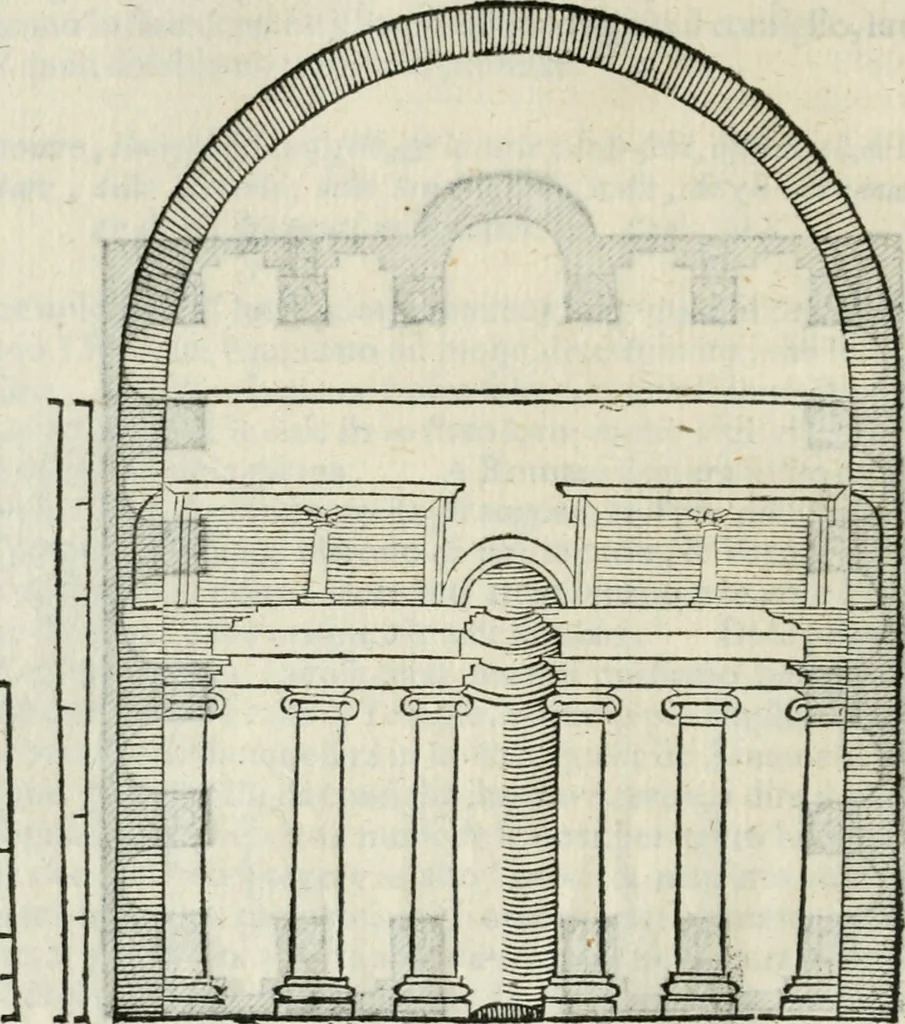 An illustration from L'architettvra, 1565, leaf 325