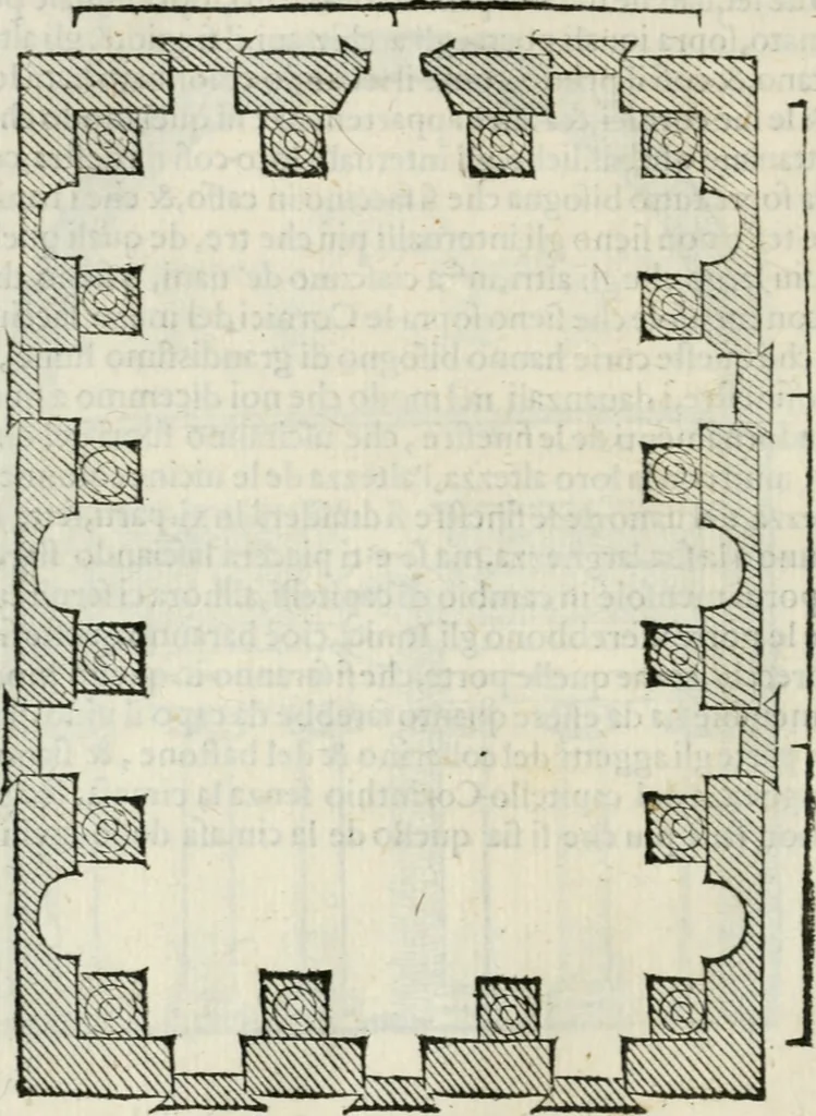 An illustration from L'architettvra, 1565, leaf 327