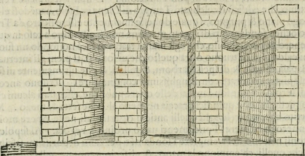 An illustration from L'architettvra, 1565, leaf 77