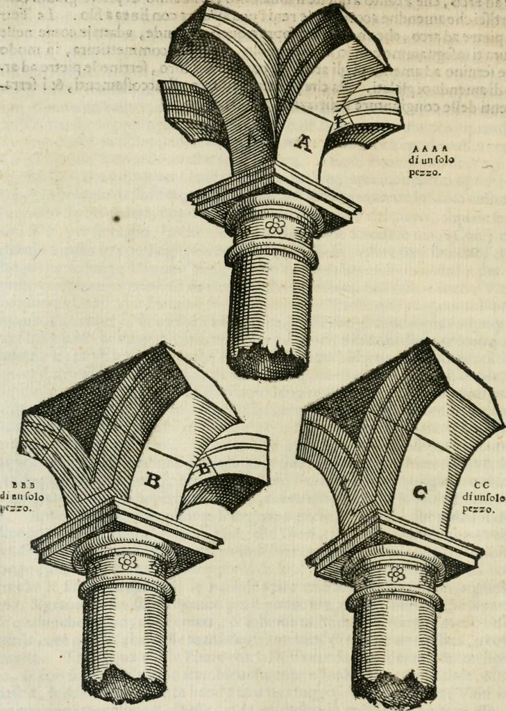 An illustration from L'architettvra, 1565, leaf 95