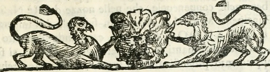 An illustration from La reale maesta, cioé, Racconto di quanto fece la regia città di Pauia nel compire e riceuere la Sereniss. D. Maria Anna, figliuola di Ferdinando terzo, imperadore sempre augusto, e sposa del grande monarca ibero Filippo quarto, di là in passando per andarsene in Ispagna, 1650, leaf 30