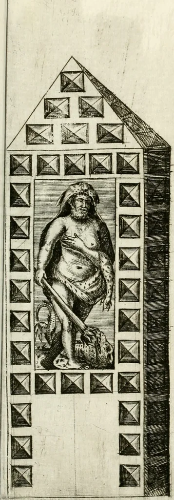 An illustration from La reale maesta, cioé, Racconto di quanto fece la regia città di Pauia nel compire e riceuere la Sereniss. D. Maria Anna, figliuola di Ferdinando terzo, imperadore sempre augusto, e sposa del grande monarca ibero Filippo quarto, di là in passando per andarsene in Ispagna, 1650, leaf 40