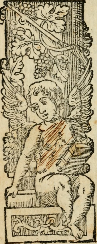 An illustration from La regina sant' Orsola, del sig. Andrea Saluadori : rappresetata nel teatro del sereniss. gran duca di Toscana al serenissimo principe Vladislao Sigismondo, principe di Polonia e di Suezia ; et, I fiori del Caluario, del medesimo, 1625, leaf 75