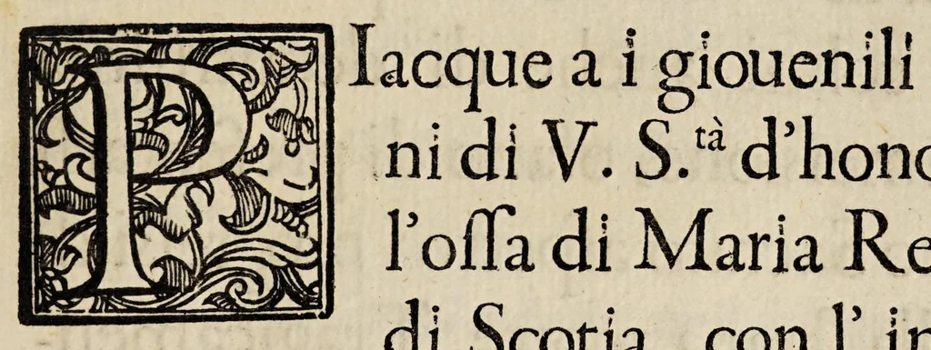 An illustration from La reina di Scotia : tragedia, 1628, leaf 13