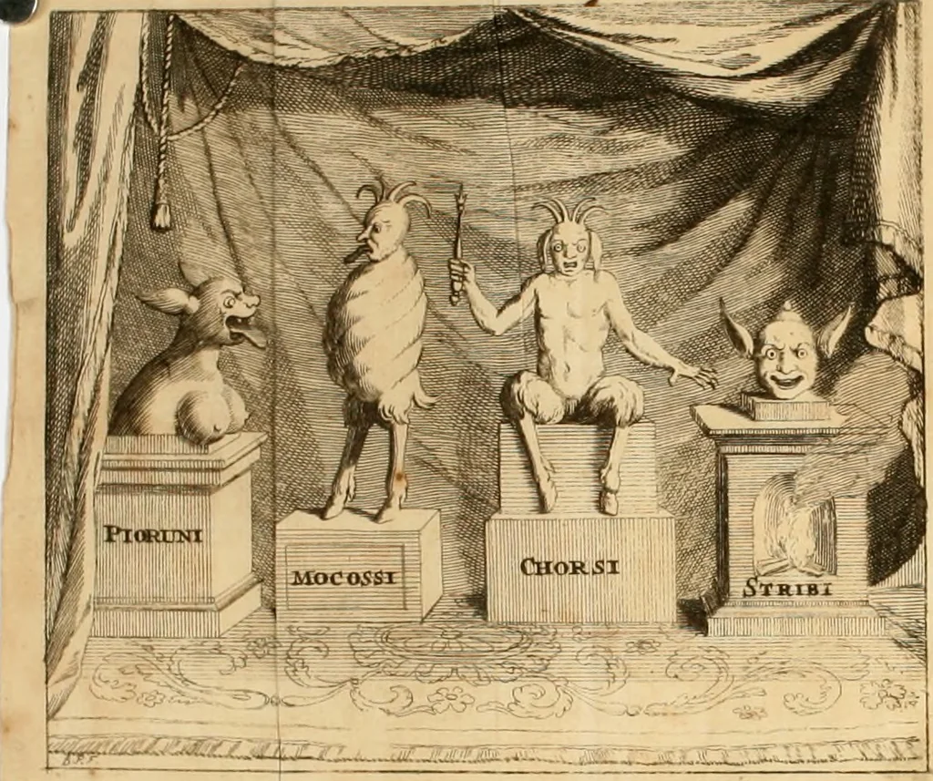 An illustration from La religion ancienne et moderne des moscovites : enrichie de figures, 1698, leaf 14