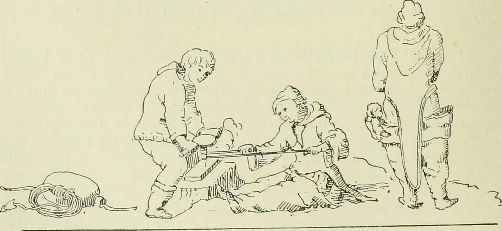 An illustration from La religion des Gaulois; les Druides et la druidisme;, 1897, leaf 132