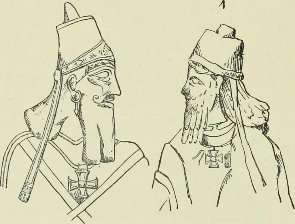 An illustration from La religion des Gaulois; les Druides et la druidisme;, 1897, leaf 178