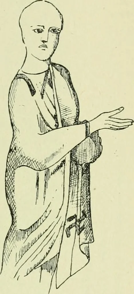 An illustration from La religion des Gaulois; les Druides et la druidisme;, 1897, leaf 197