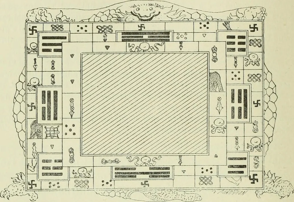 An illustration from La religion des Gaulois; les Druides et la druidisme;, 1897, leaf 236