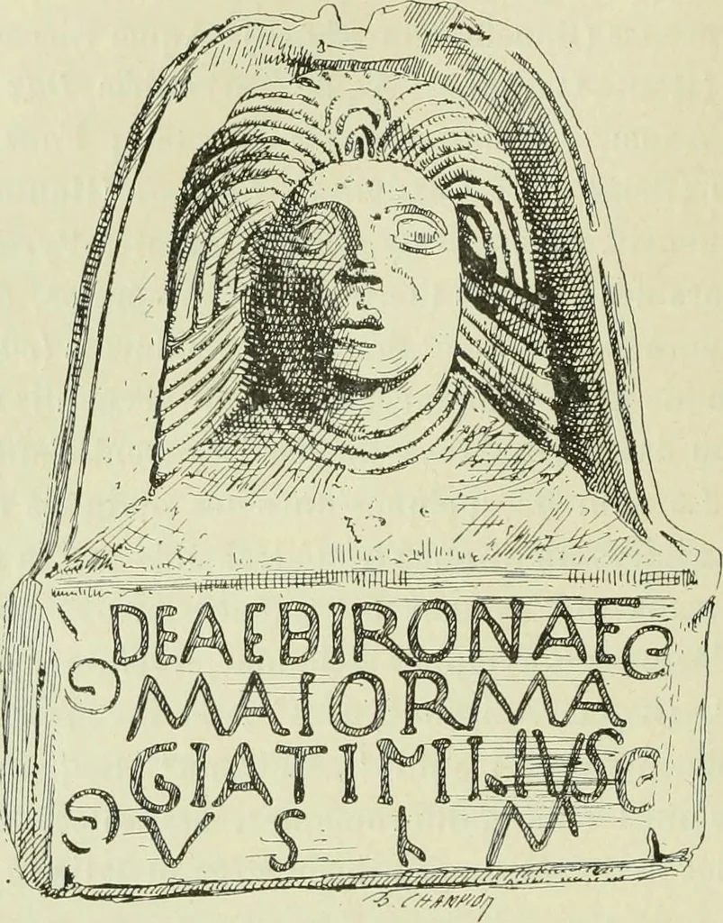 An illustration from La religion des Gaulois; les Druides et la druidisme;, 1897, leaf 256