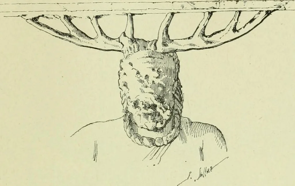 An illustration from La religion des Gaulois; les Druides et la druidisme;, 1897, leaf 379