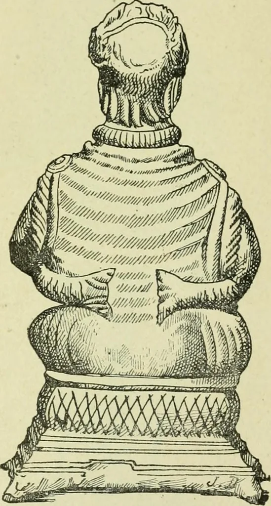 An illustration from La religion des Gaulois; les Druides et la druidisme;, 1897, leaf 385