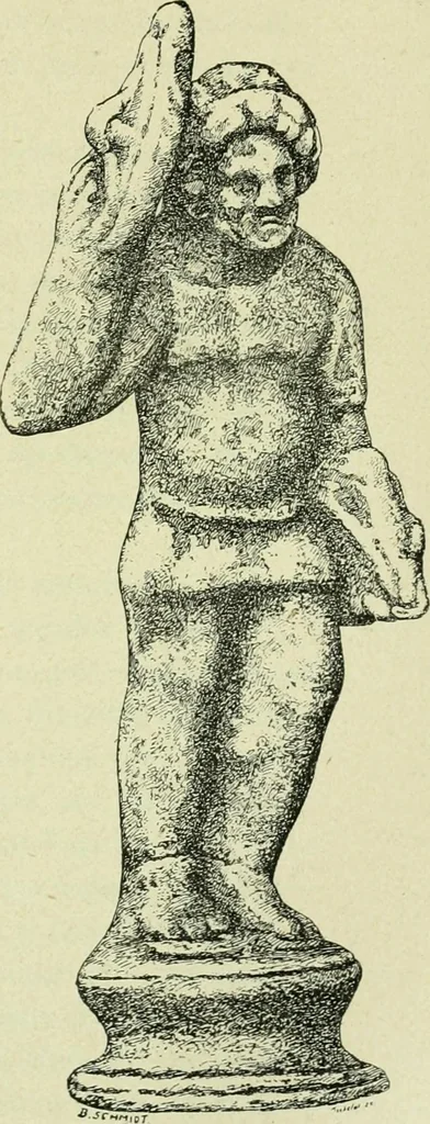 An illustration from La religion des Gaulois; les Druides et la druidisme;, 1897, leaf 387