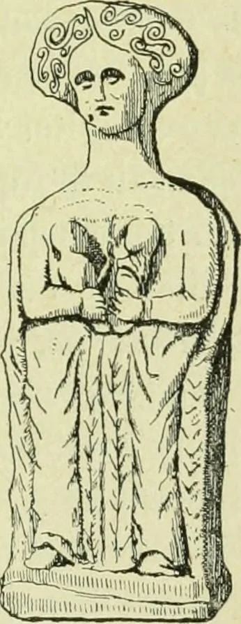An illustration from La religion des Gaulois; les Druides et la druidisme;, 1897, leaf 427
