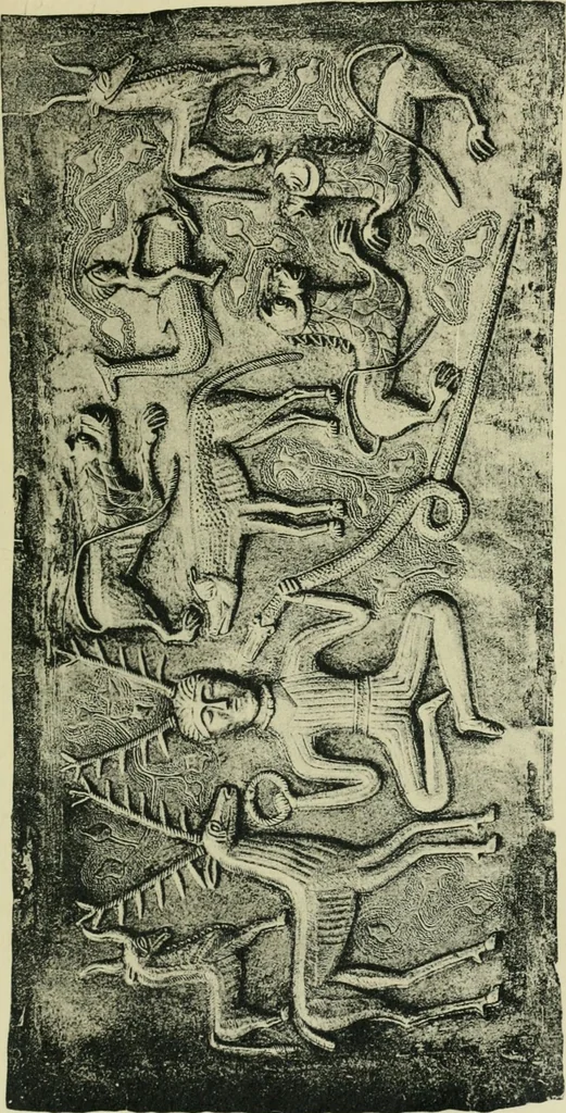 An illustration from La religion des Gaulois; les Druides et la druidisme;, 1897, leaf 441