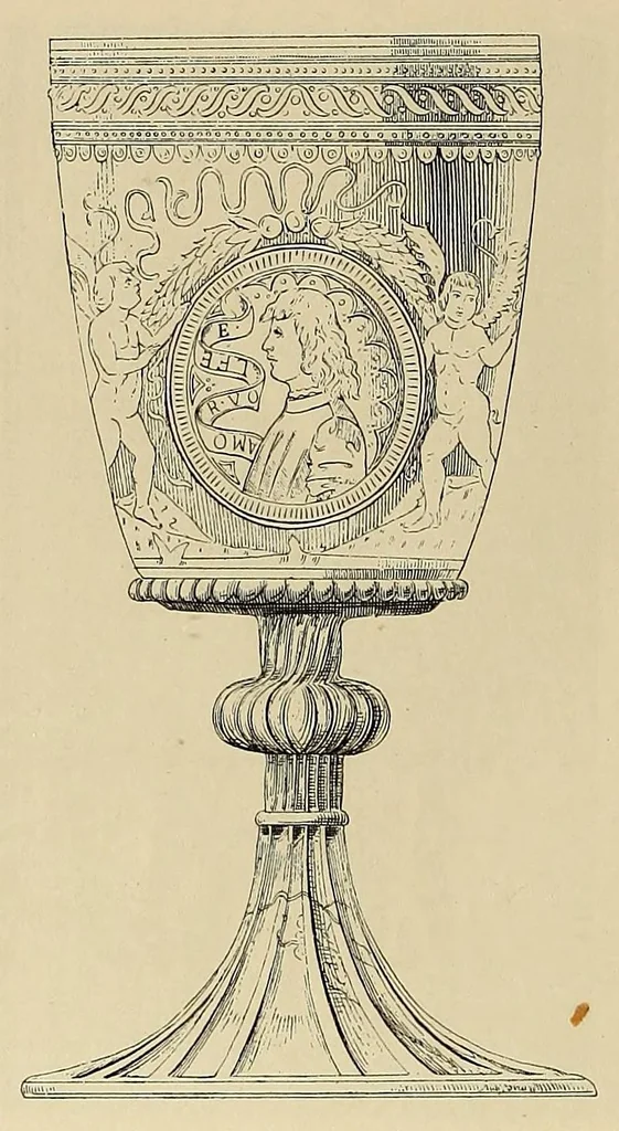 An illustration from La renaissance en Italie et en France à l'époque de Charles VIII. Ouvrage publié sous la direction et avec le concours de M. Paul d'Albert de Luynes et de Chevreuse, duc de Chaulnes, 1885, leaf 104