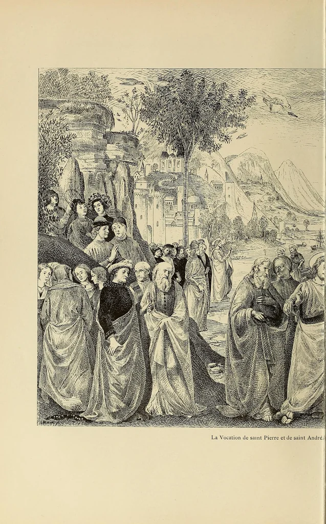 An illustration from La renaissance en Italie et en France à l'époque de Charles VIII. Ouvrage publié sous la direction et avec le concours de M. Paul d'Albert de Luynes et de Chevreuse, duc de Chaulnes, 1885, leaf 238