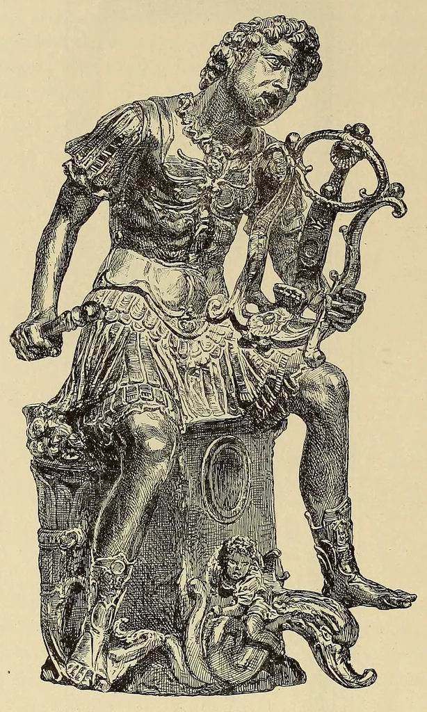An illustration from La renaissance en Italie et en France à l'époque de Charles VIII. Ouvrage publié sous la direction et avec le concours de M. Paul d'Albert de Luynes et de Chevreuse, duc de Chaulnes, 1885, leaf 388