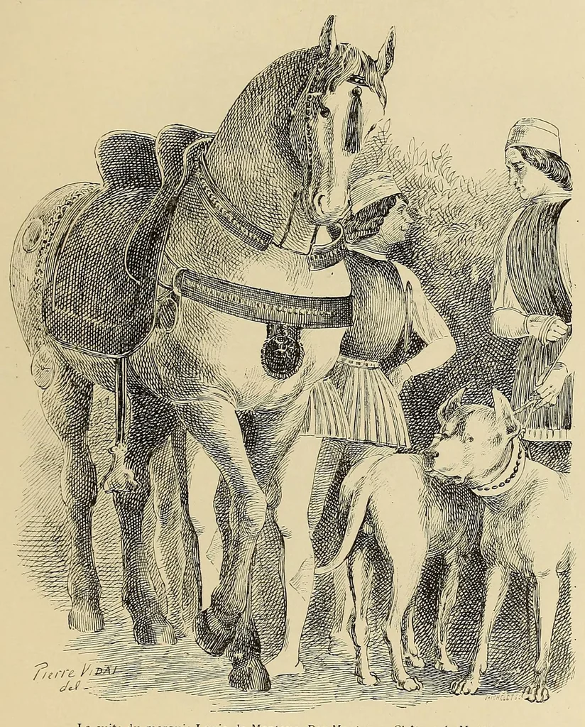 An illustration from La renaissance en Italie et en France à l'époque de Charles VIII. Ouvrage publié sous la direction et avec le concours de M. Paul d'Albert de Luynes et de Chevreuse, duc de Chaulnes, 1885, leaf 439
