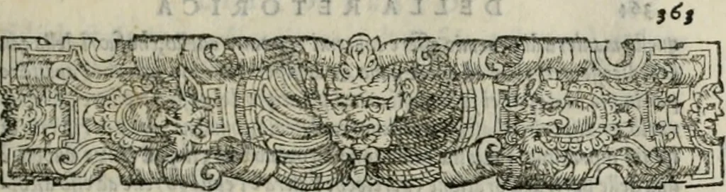 An illustration from La retorica, 1559, leaf 378