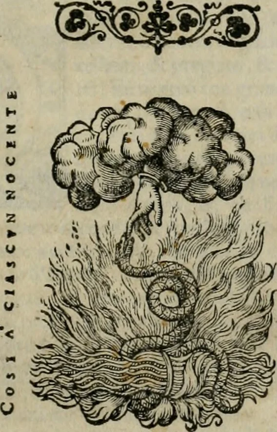 An illustration from La retorica, 1559, leaf 4