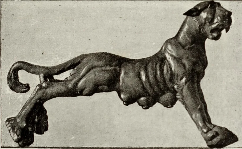 An illustration from La R. Galleria Estense in Modena, 1882, leaf 104