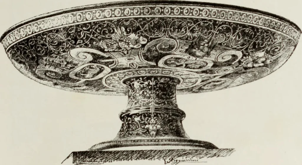 An illustration from La R. Galleria Estense in Modena, 1882, leaf 110