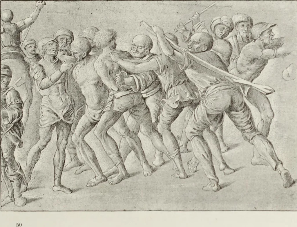 An illustration from La R. Galleria Estense in Modena, 1882, leaf 164