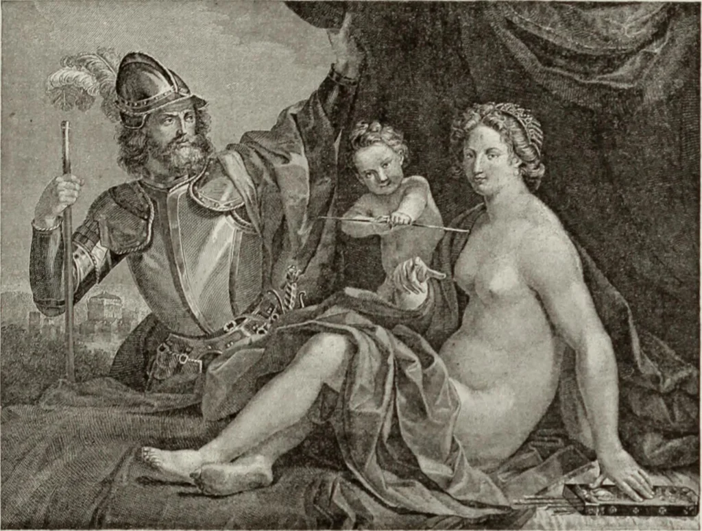 An illustration from La R. Galleria Estense in Modena, 1882, leaf 190