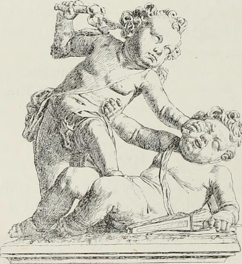 An illustration from La R. Galleria Estense in Modena, 1882, leaf 199
