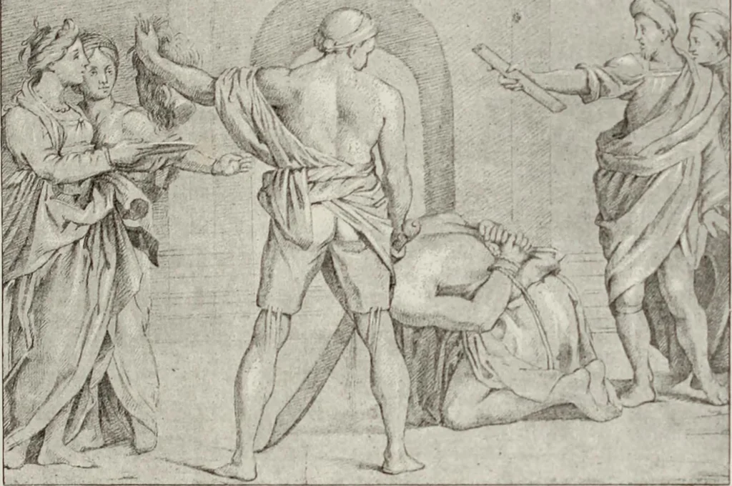 An illustration from La R. Galleria Estense in Modena, 1882, leaf 276