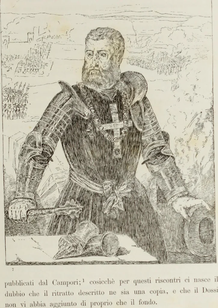 An illustration from La R. Galleria Estense in Modena, 1882, leaf 32