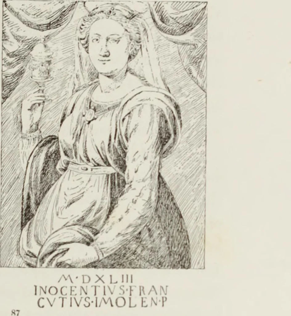 An illustration from La R. Galleria Estense in Modena, 1882, leaf 336