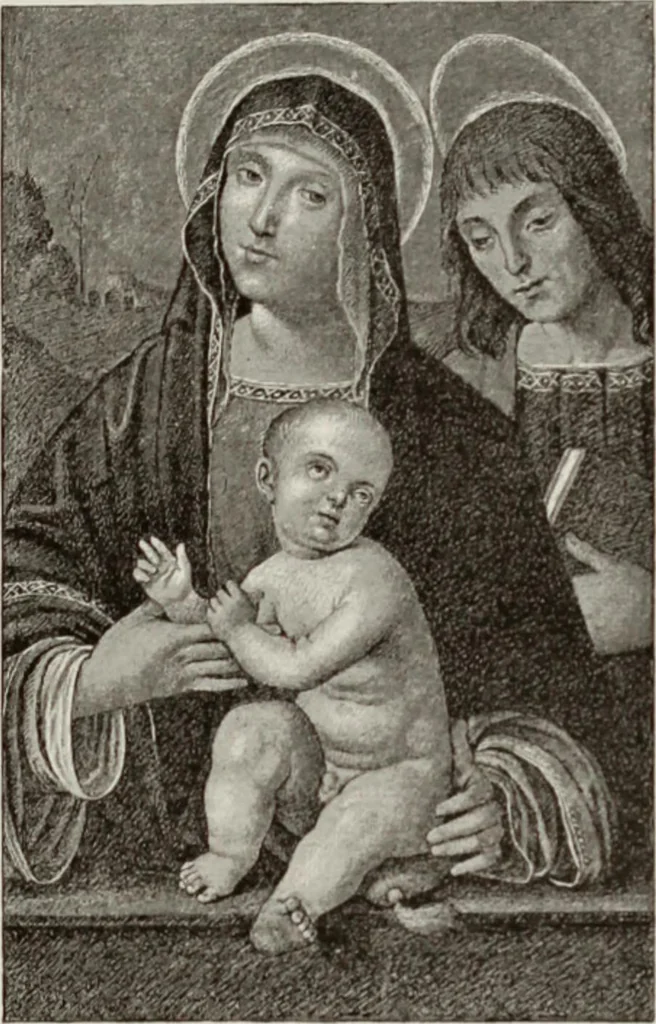An illustration from La R. Galleria Estense in Modena, 1882, leaf 354