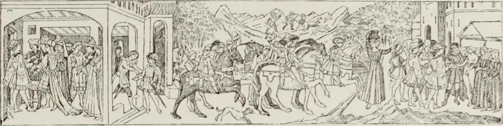 An illustration from La R. Galleria Estense in Modena, 1882, leaf 370