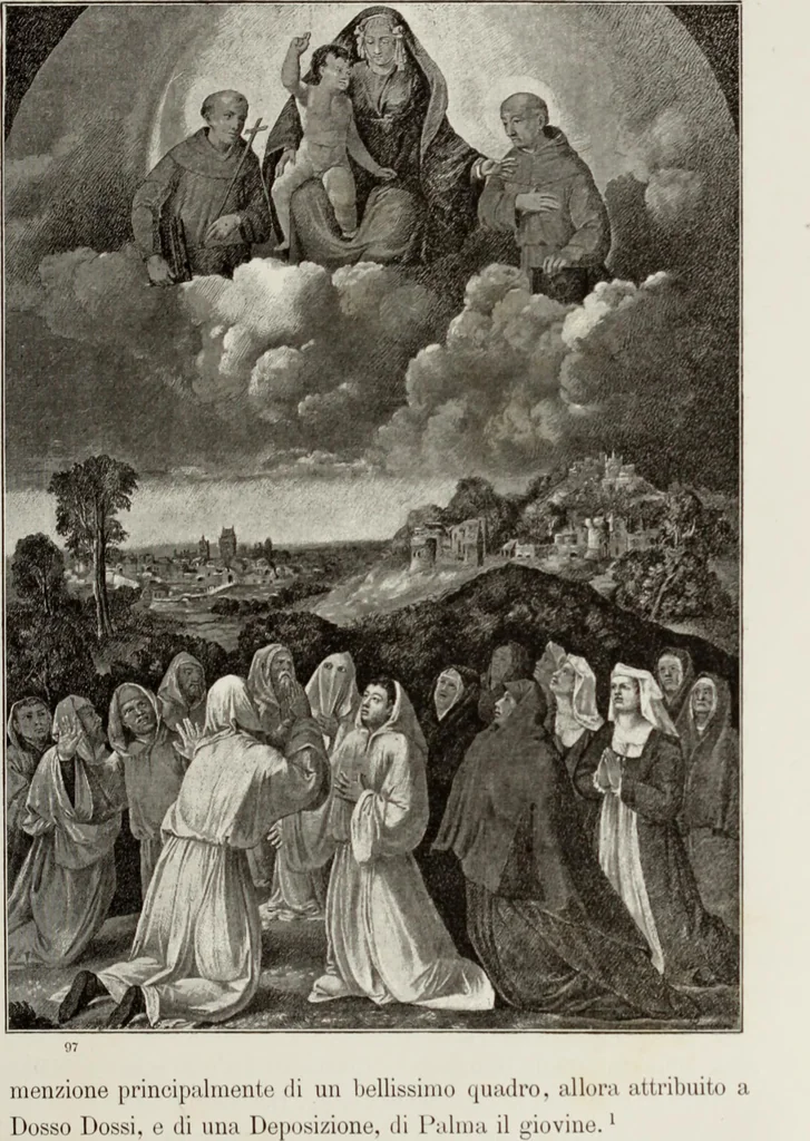 An illustration from La R. Galleria Estense in Modena, 1882, leaf 376