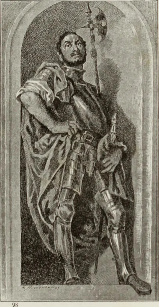 An illustration from La R. Galleria Estense in Modena, 1882, leaf 382