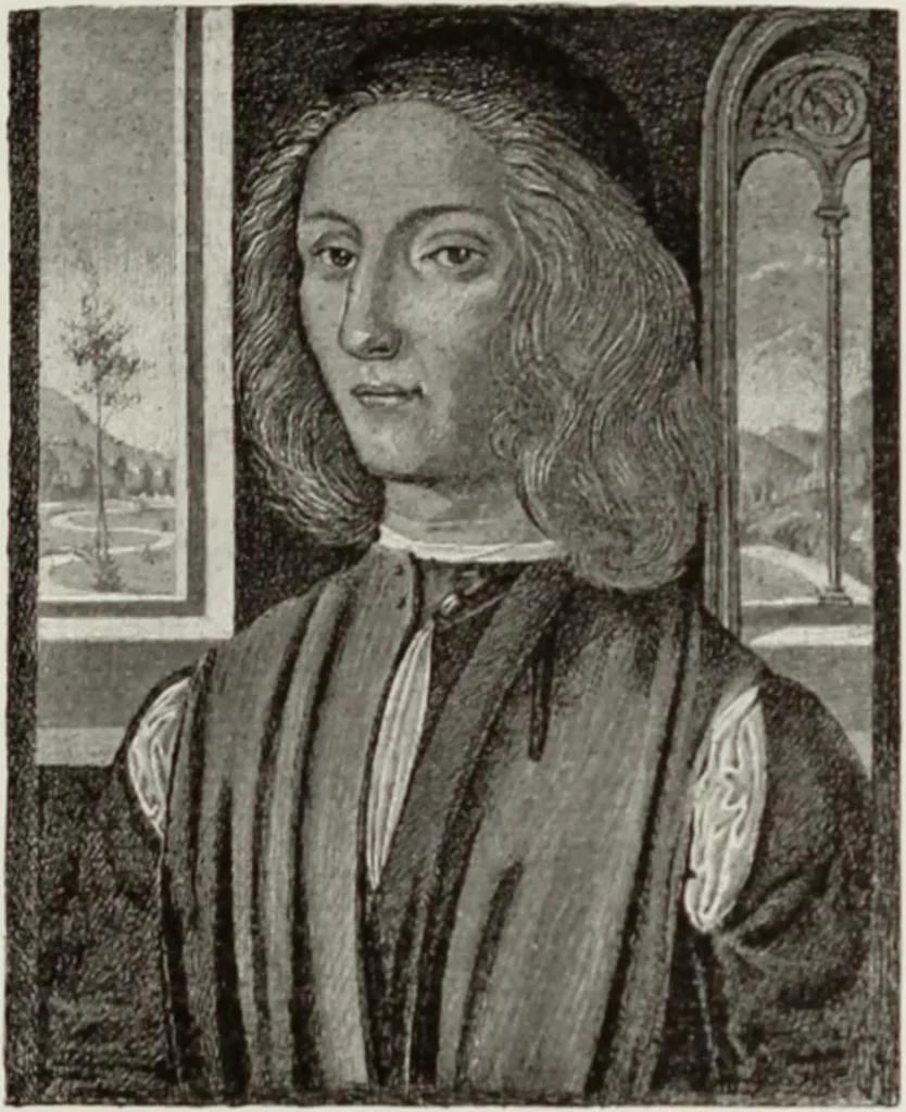 An illustration from La R. Galleria Estense in Modena, 1882, leaf 392