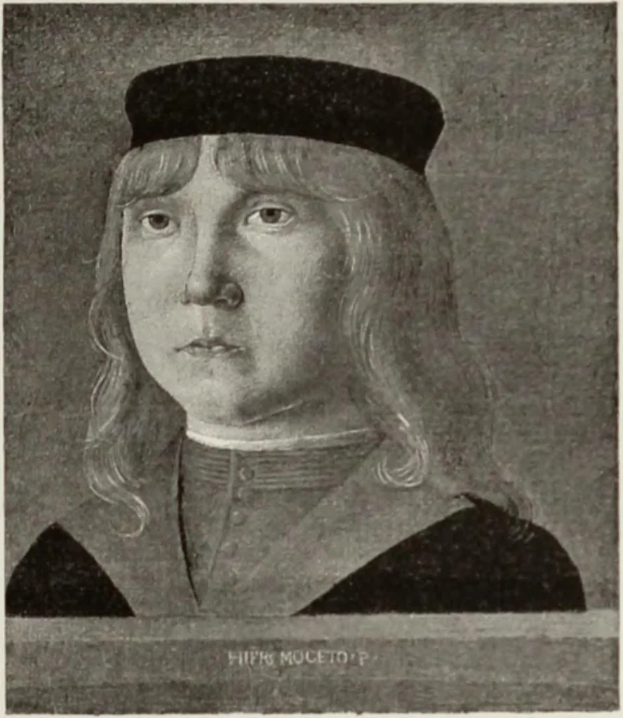 An illustration from La R. Galleria Estense in Modena, 1882, leaf 394