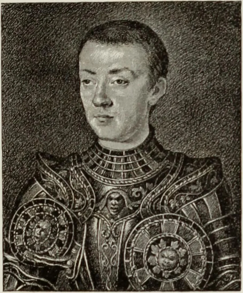 An illustration from La R. Galleria Estense in Modena, 1882, leaf 396