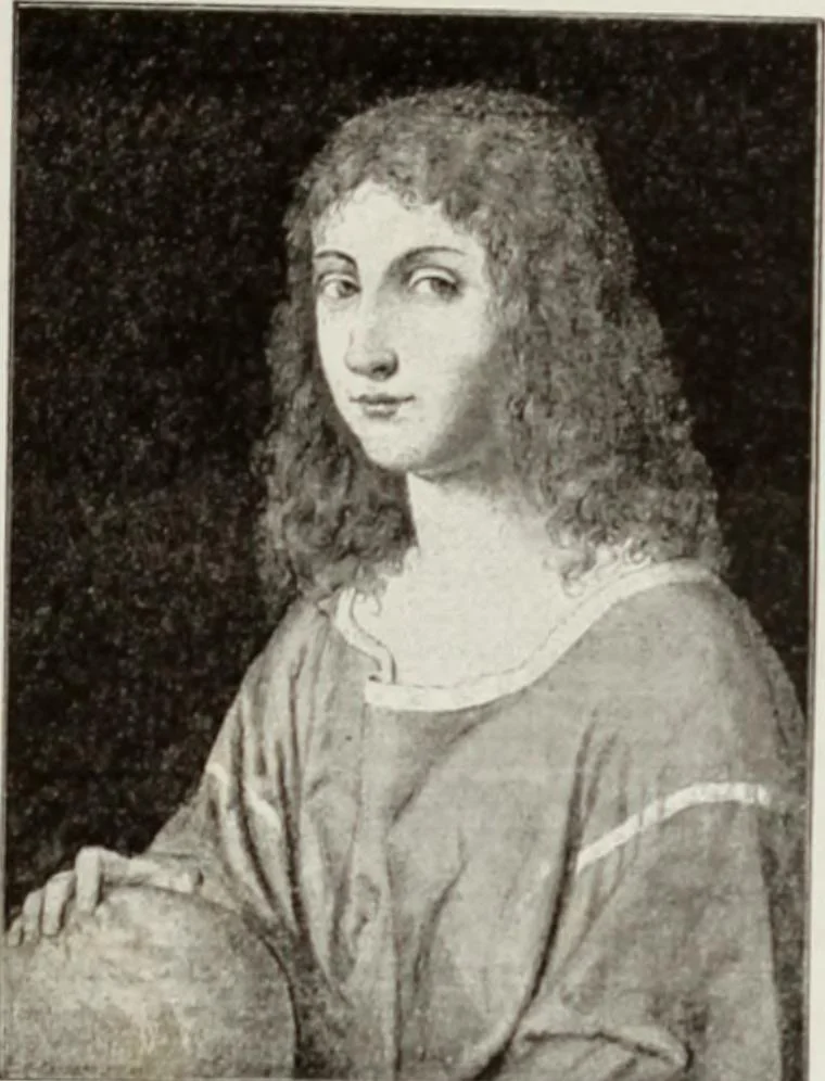 An illustration from La R. Galleria Estense in Modena, 1882, leaf 426