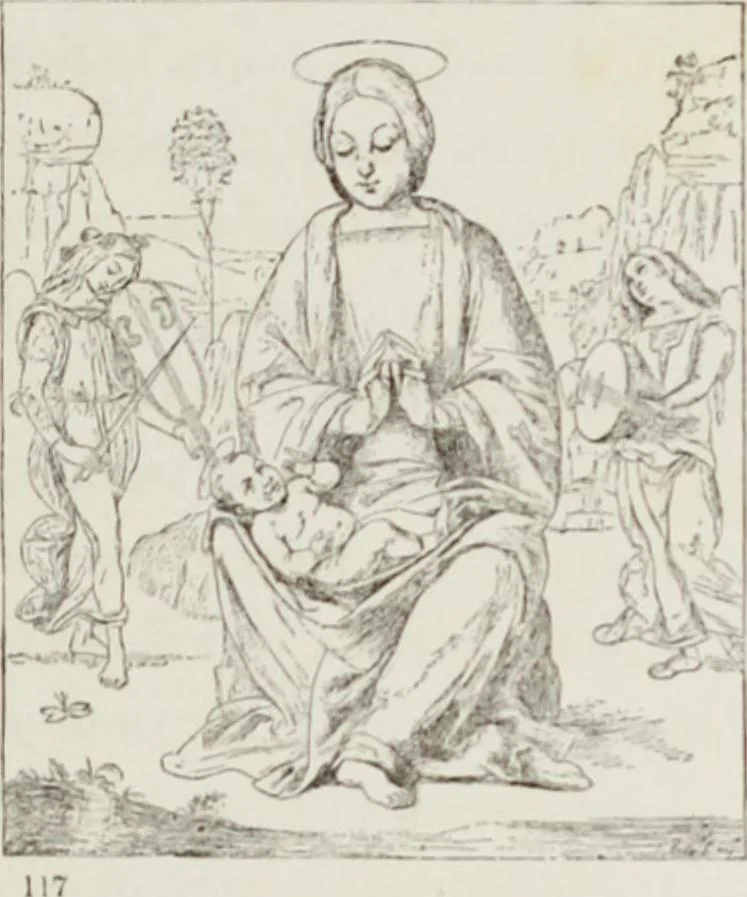 An illustration from La R. Galleria Estense in Modena, 1882, leaf 438