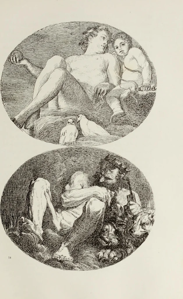 An illustration from La R. Galleria Estense in Modena, 1882, leaf 48