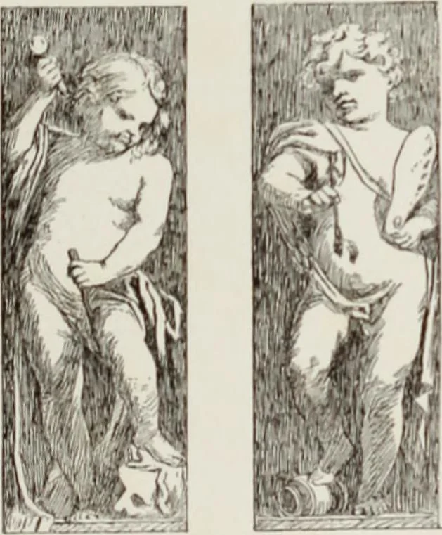 An illustration from La R. Galleria Estense in Modena, 1882, leaf 488
