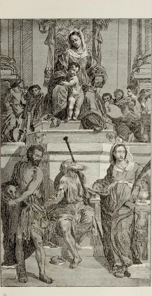 An illustration from La R. Galleria Estense in Modena, 1882, leaf 52