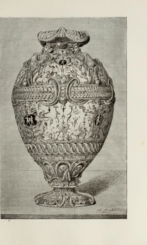 An illustration from La R. Galleria Estense in Modena, 1882, leaf 58