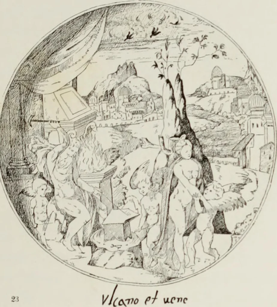 An illustration from La R. Galleria Estense in Modena, 1882, leaf 66
